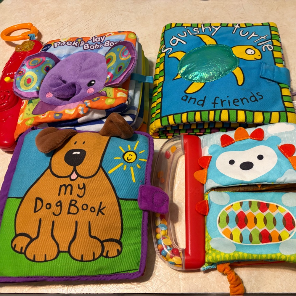 5 soft baby books